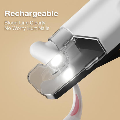 Smart LED Pet Nail Clipper